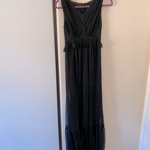 Long Black Designer Dress